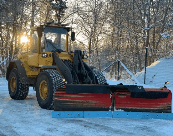 Maskin för snöröjning